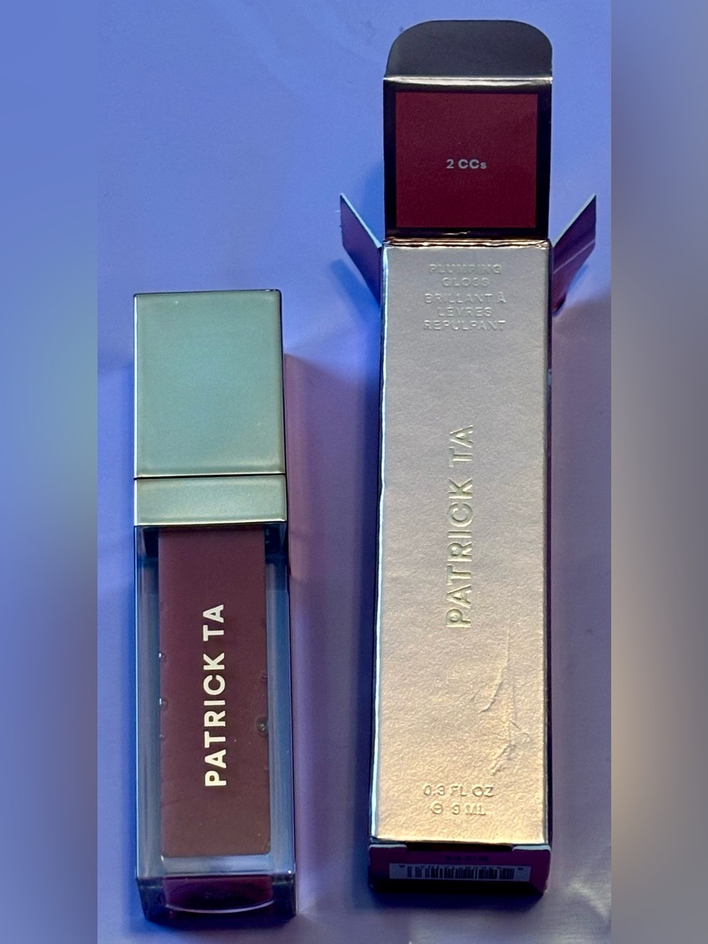 Patrick Ta Plumping Lip Gloss in 2 cc’s